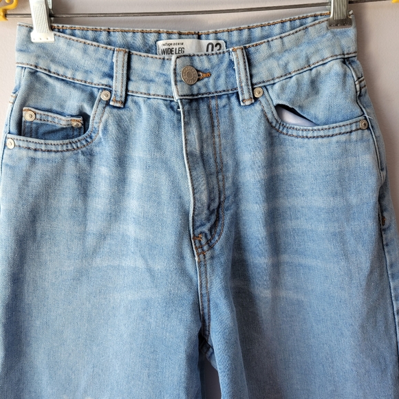 Refuge Denim Wide Leg High-Rise Jeans sz 3 - Picture 3 of 9